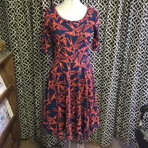 LuLaRoe Nicole dress size small